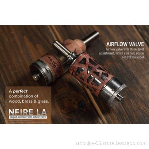 Original RDA atomizer n fire la3/n fire la4 tank with replaceable coil